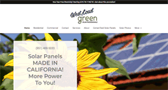 Desktop Screenshot of mywestcoastgreen.com